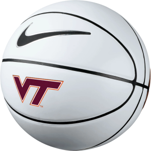 Nike Nike Virginia Tech Hokies Autograph Basketball, White - $44.99 at DICK'S Sporting Goods