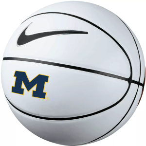 Nike Nike Michigan Wolverines Autograph Basketball, White - $44.99 at DICK'S Sporting Goods