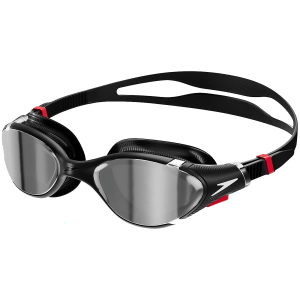 Speedo Biofuse 2.0 Mirrored Swim Goggles, Black
