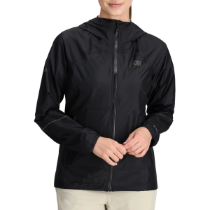 Outdoor Research Women's Helium Rain Jacket, Small, Black