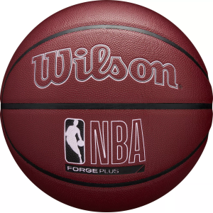 Wilson Wilson NBA Forge Plus Indoor/Outdoor Basketball, Size 27.5, Maroon - $43.99 at DICK'S Sporting Goods