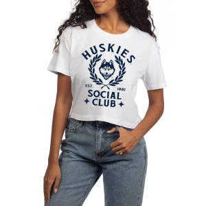 Chicka-D chicka-d Women's UConn Huskies White Social Club T-Shirt, XL - $42.99 at DICK'S Sporting Goods