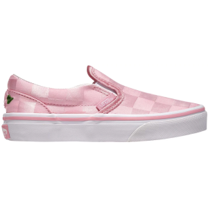 Vans Kids' Preschool Checkerboard Classic Slip-On Shoes, Size 11, Pink/Pink