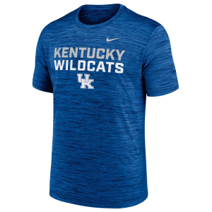 Nike Men's Kentucky Wildcats Game Royal Velocity Stack T-Shirt, Small, Blue