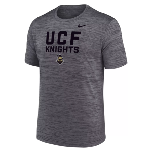 Nike Men's UCF Knights Grey Velocity Legend Short Sleeve T-Shirt, XXL, Gray