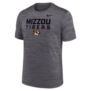 Nike Men's Missouri Tigers Grey Velocity Legend Short Sleeve T-Shirt, Small, Gray