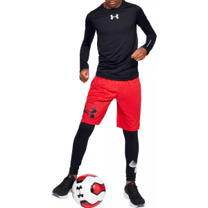 Under Armour Under Armour Boys' ColdGear Armour Leggings, XS, Black/White - $40.00 at DICK'S Sporting Goods