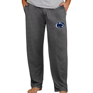Concepts Sport Men's Penn State Nittany Lions Charcoal Quest Pants, Small, Gray