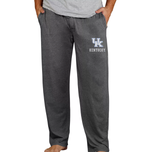 Concepts Sport Men's Kentucky Wildcats Charcoal Quest Pants, Small, Gray