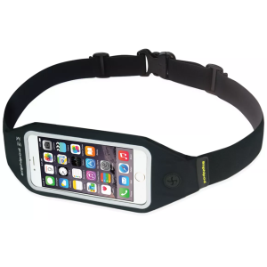 Amphipod SmartView Phone Waist Pack, Men's, Black/Silver