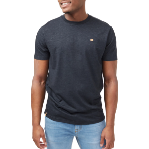 tentree Men's TreeBlend Classic T-Shirt, Small, Meteorite Black Heather