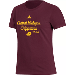 Adidas adidas Women's Central Michigan Chippewas Maroon Amplifier T-Shirt, Medium, Red - $40.00 at DICK'S Sporting Goods