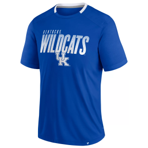 NCAA Men's Kentucky Wildcats Blue Defender T-Shirt, Small
