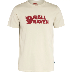 Fjallraven Men's Logo T-Shirt, Small, Chalk White