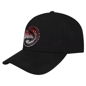 Pro Standard Women's Atlanta Hawks Jewel Dad Hat, Black