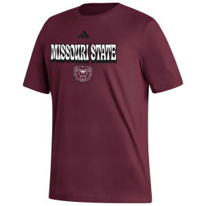 Adidas adidas Men's Missouri State Bears Maroon Fresh T-Shirt, Small, Red - $40.00 at DICK'S Sporting Goods