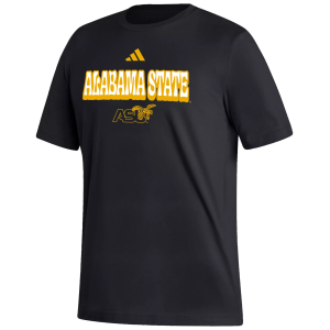 Adidas adidas Men's Alabama State Hornets Black Fresh T-Shirt, Small - $40.00 at DICK'S Sporting Goods