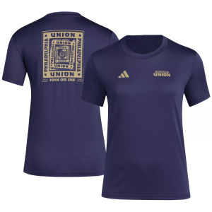 Adidas adidas Women's Philadelphia Union 2025 Blue Local Warp T-Shirt, Medium - $20.00 at DICK'S Sporting Goods