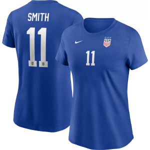 Nike Nike Women's USWNT Sophia Smith #11 Blue T-Shirt, Large - $18.73 at DICK'S Sporting Goods
