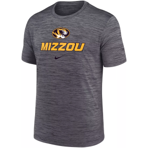 Nike Men's Missouri Tigers Grey Dri-FIT Velocity Legend T-Shirt, Small, Gray