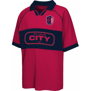 Outerstuff MLS Youth St. Louis City SC Pink Collar T-Shirt, Medium - $40.00 at DICK'S Sporting Goods
