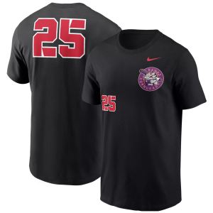 Nike Men's TCU Horned Frogs Black Core Cotton T-Shirt, Small