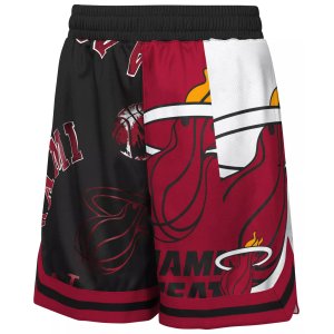 NBA Youth Miami Heat Black Baller Shorts, Large