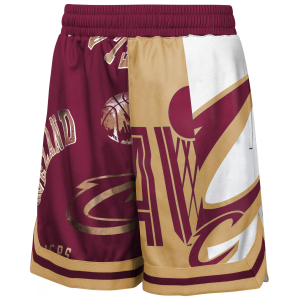 NBA Youth Cleveland Cavaliers Maroon Baller Shorts, XL, Red
