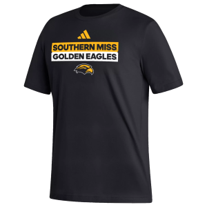 Adidas adidas Men's Southern Miss Golden Eagles Black Fresh Training Short Sleeve T-Shirt, Large - $40.00 at DICK'S Sporting Goods
