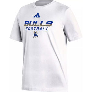 adidas Men's Miami Northwestern High School White T-Shirt, Large