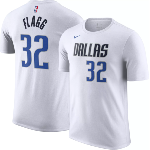 Nike Adult Dallas Mavericks Cooper Flagg #32 White Association T-Shirt, Men's, Small