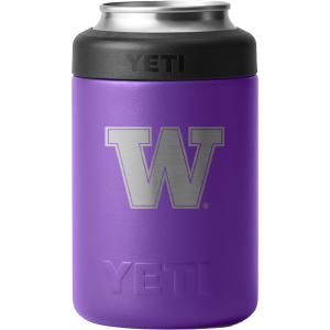 YETI Washington Huskies 12 oz. Rambler Colster Can Insulator, Stainless Steel