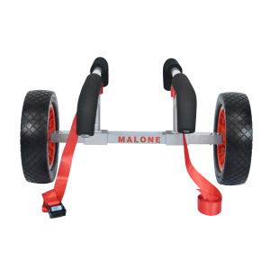 Malone Auto Racks Traverse HD Bunk Style Heavy Duty Canoe/Kayak Cart, Gray