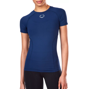 EvoShield Women's Cooling Short Sleeve T-Shirt, XS, Navy