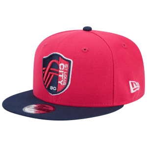New Era New Era Adult St. Louis City SC Red Logo 9Fifty Adjustable Hat, Men's - $39.99 at DICK'S Sporting Goods