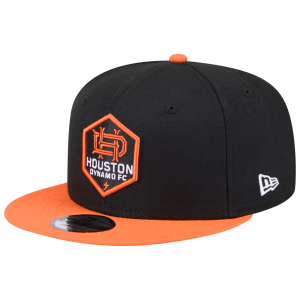 New Era New Era Adult Houston Dynamo Black Logo 9Fifty Adjustable Hat, Boys' - $39.99 at DICK'S Sporting Goods