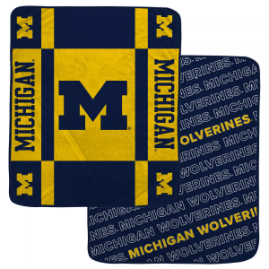 Pegasus NCAA Michigan Wolverines RB Wordmark Blanket