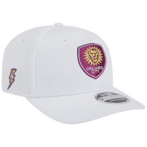 New Era New Era Men's Orlando City 2025- 2026 White Jersey Hook 9Seventy Adjustable Hat - $39.99 at DICK'S Sporting Goods