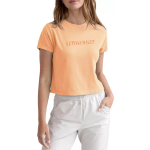chicka-d Women's Tennessee Volunteers Melon Montauk Short Sleeve T-Shirt, Large, Orange
