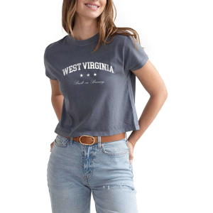 Chicka-D chicka-d Women's West Virginia Mountaineers Dark Grey Enforcer T-Shirt, Small, Gray - $39.99 at DICK'S Sporting Goods