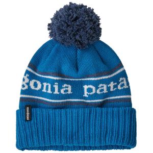Patagonia Youth Powder Town Beanie, Park Stripe/Endless Blue