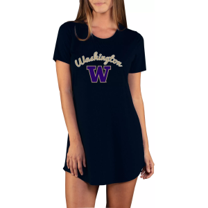 Concepts Sport Concepts Sport Women's Washington Huskies Black Night Shirt, Small - $38.00 at DICK'S Sporting Goods