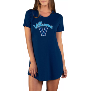 Concepts Sport Women's Villanova Wildcats Navy Night Shirt, Small, Blue