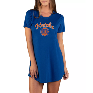 Concepts Sport Women's New York Knicks Marathon Blue Night T-Shirt, Small