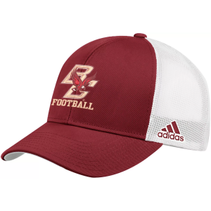 Adidas adidas Men's Boston College Eagles Maroon Structured Adjustable Trucker Hat, Red - $38.00 at DICK'S Sporting Goods