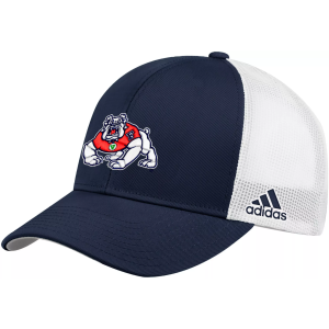 Adidas adidas Men's Fresno State Bulldogs Blue Structured Adjustable Trucker Hat - $38.00 at DICK'S Sporting Goods