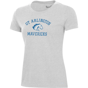 Under Armour Under Armour Women's UT Arlington Mavericks Silver Heather Pennant T-Shirt, Small, Gray - $38.00 at DICK'S Sporting Goods