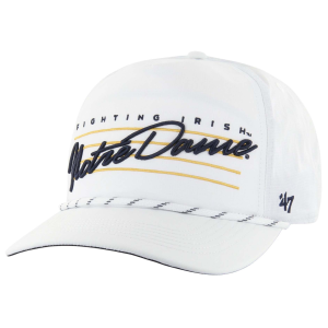 '47 Notre Dame Fighting Irish White Downburst Hitch Adjustable Hat, Men's