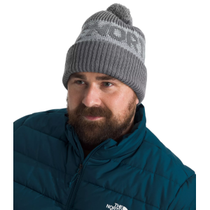 The North Face Retro Cabin Beanie, Men's, Smoked Pearl/High Rise