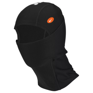 Nike Men's NSW Classic Hood Sticker Balaclava, Black/Safety Orange/White
